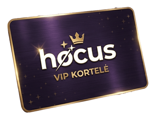 Hocus Vip Kortelė