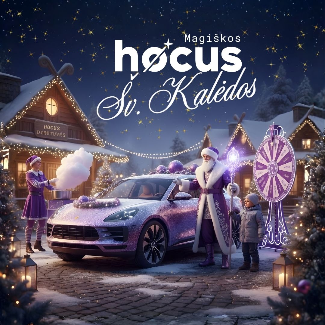 „Hocus“ Kalėdų Magijos šventė „Panoramoje“: laukia visos dienos pramogos ir vertingi prizai